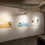 Old Room:Living Rooms organized by Josh Kline: Mieko Meguro three paintings of Dan Graham Feb-March 2015